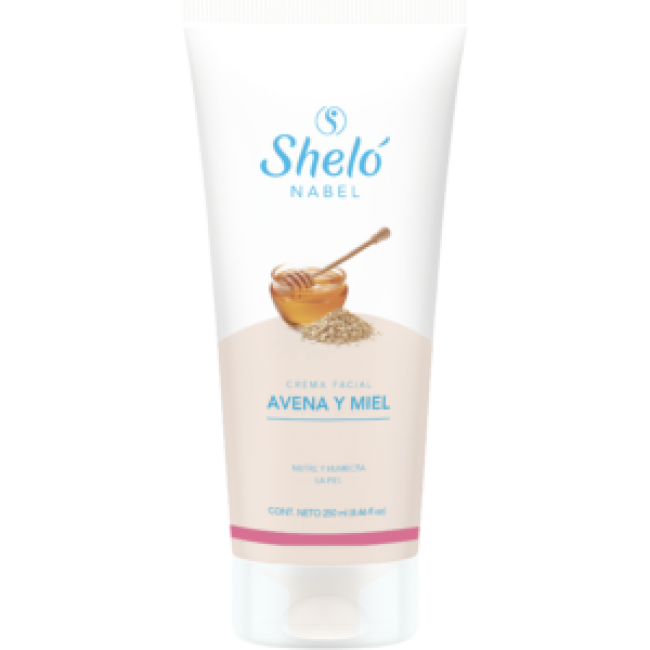 Crema Facial Avena y Miel